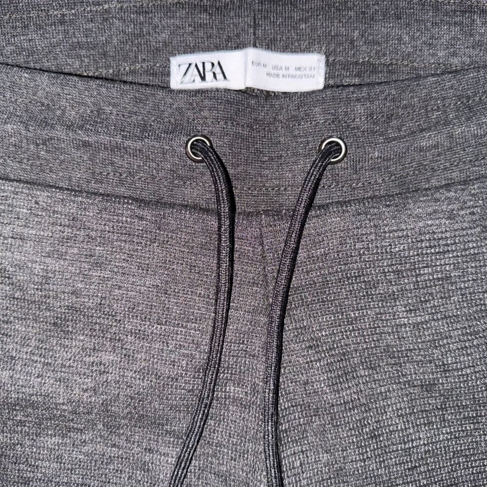 Zara Men’s Cotton Knit Jogger in Charcoal Gray
Size US Medium - Picture 4 of 4